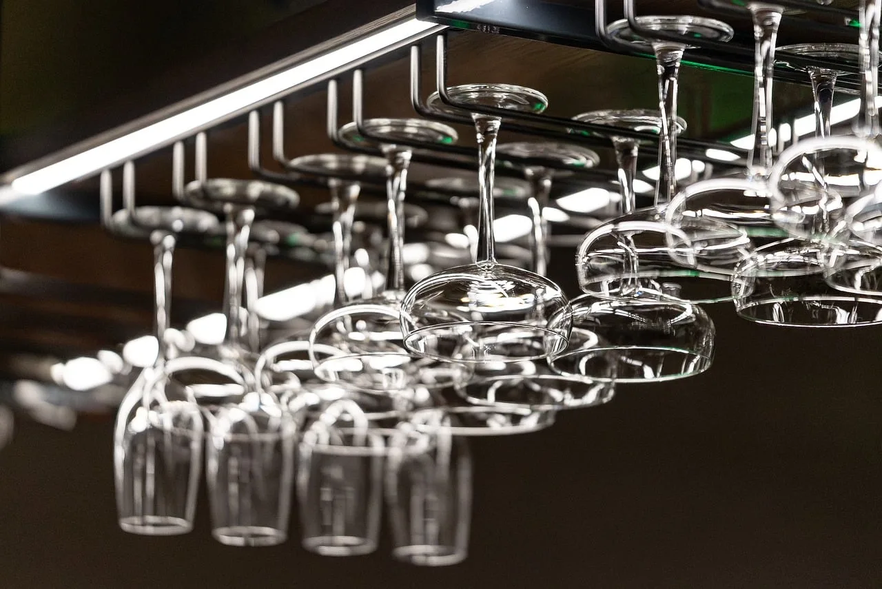 kitchen, glass, bar, restaurant, rack, wine, drink, empty, arrange. Celebrity businesses and investments: LA restaurant permits